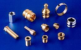 Brass Copper Aluminium Turned Parts Components screw machine parts machined Components